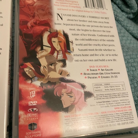 Revolutionary Girl Utena: The Rose Collection 2 (DVD, 1999 English and Japanese) - Picture 7 of 9